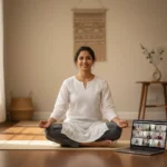 Enrolled for Yoga classes at home